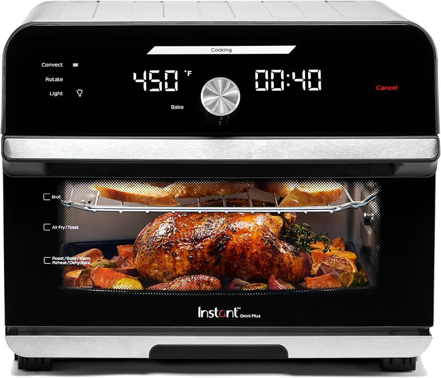 Instant Pot Omni Plus 19QT/18L Toaster Oven Air Fryer, 10-in-1 Functions, Fits 12" Pizza, Crisp, ... | Amazon (US)