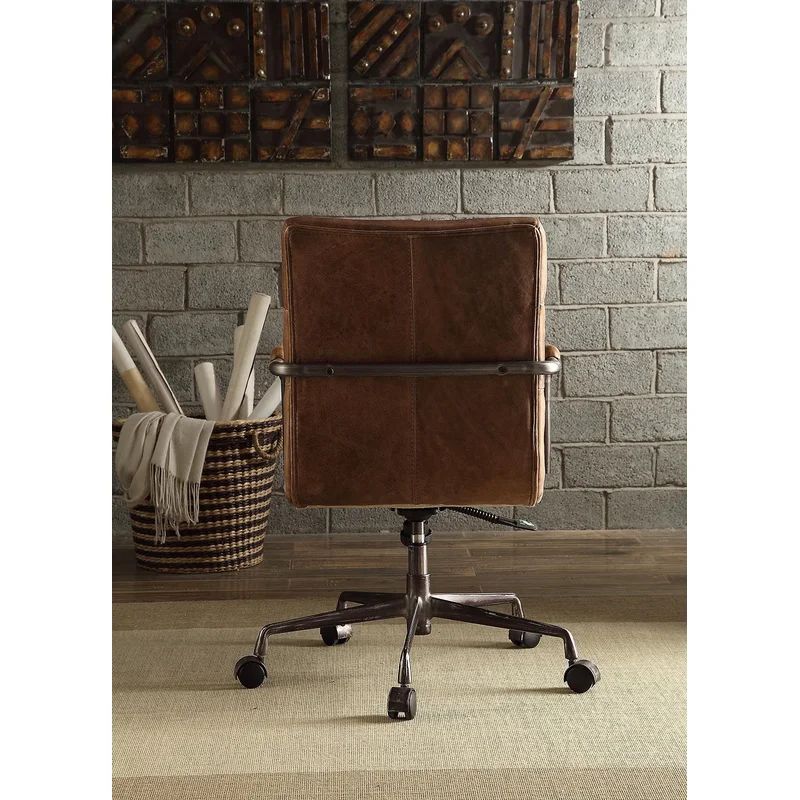 Daylen Genuine Leather Executive Chair | Wayfair Professional