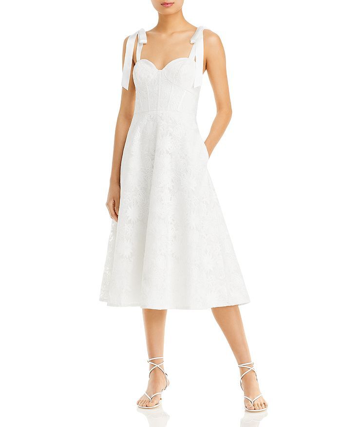 Aidan by Aidan Mattox
            
    
                
                    Lace Midi Dress | Bloomingdale's (US)