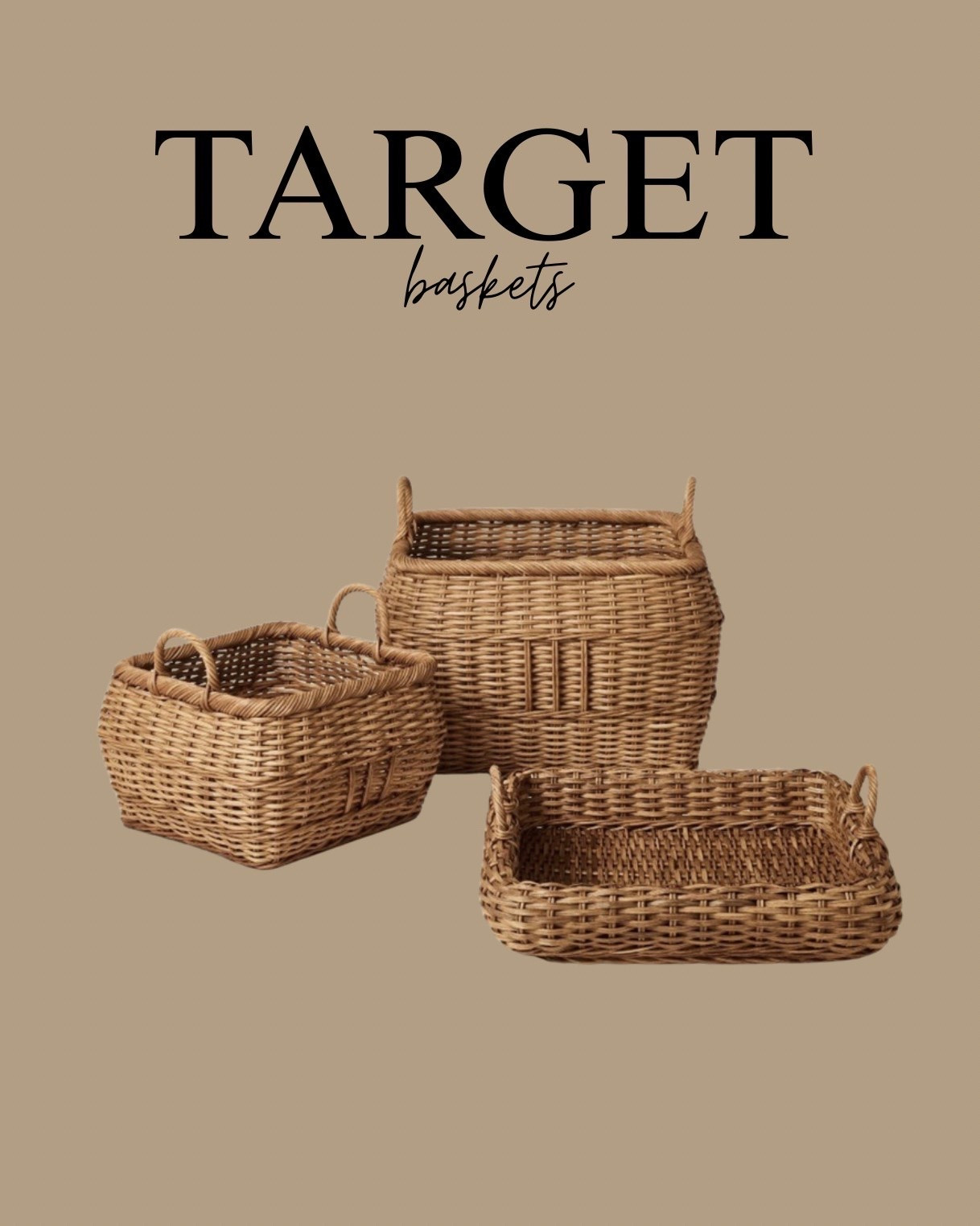 Beautiful new baskets at Target! 

The harvest tray sold out when it first released but it’s back in-stock! 😍

#LTKSaleAlert #LTKU #LTKHome