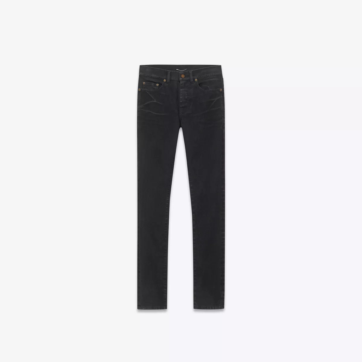 Skinny-Fit Jeans In Light Glazed Black Denim Black 4 | Saint Laurent Inc. (Global)