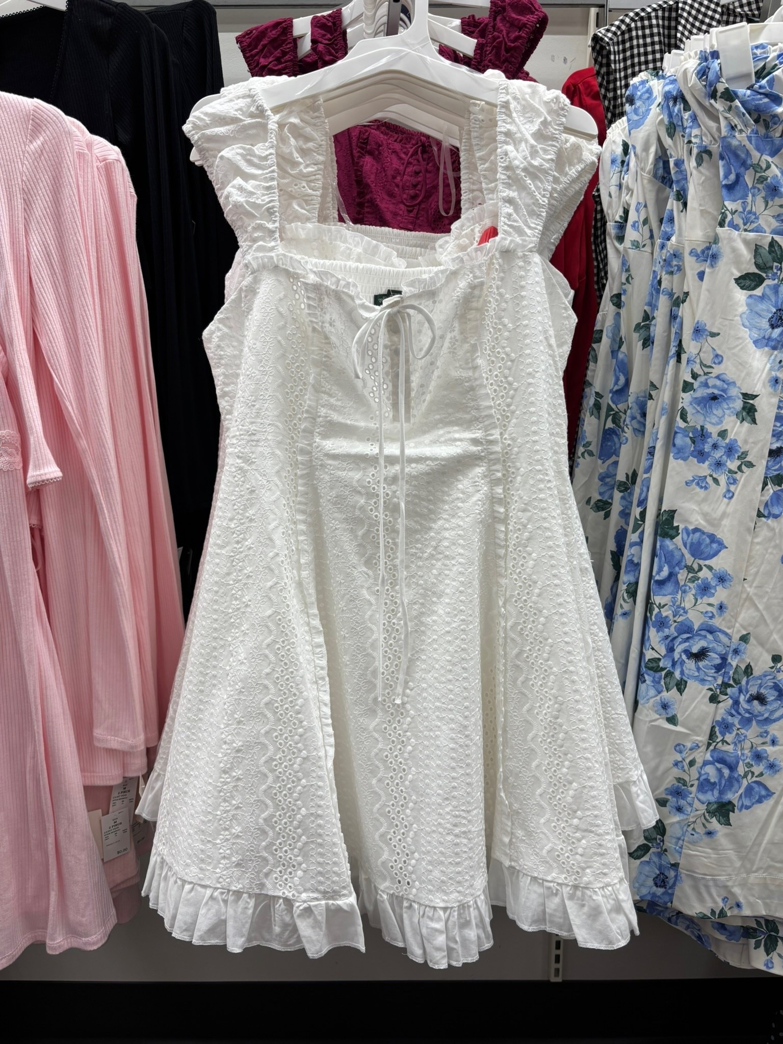 The prettiest little white dress for spring + summer! ☀️ And it’s 25% off right now!!!🫶

Summer, spring, dress, spring break, vacation, beach, travel, @Target 

#LTKootd #LTKSaleAlert #LTKSeasonal