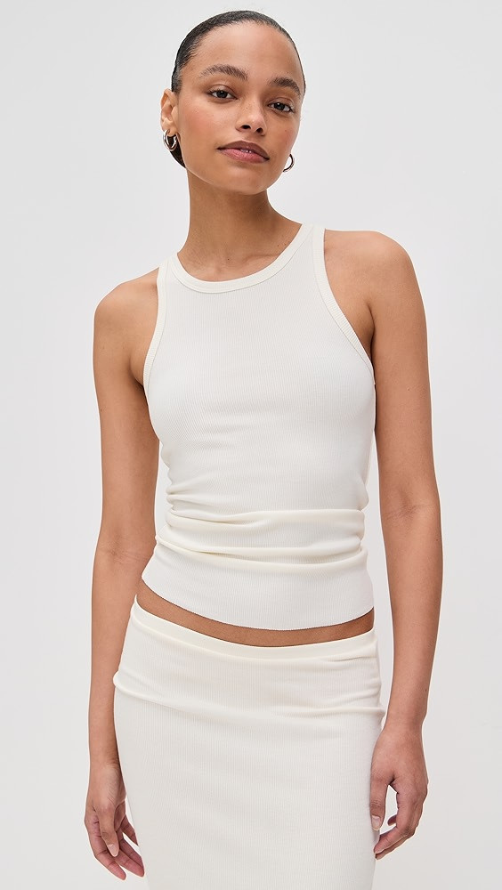 High Neck Fitted Tank | Shopbop