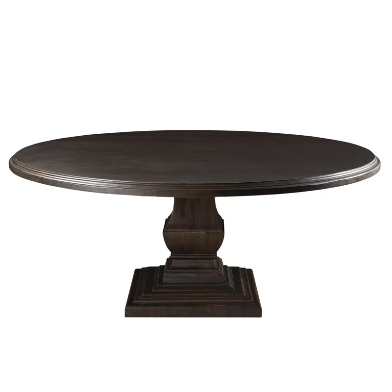 Hornick Mango Solid Wood Pedestal Dining Table | Wayfair North America