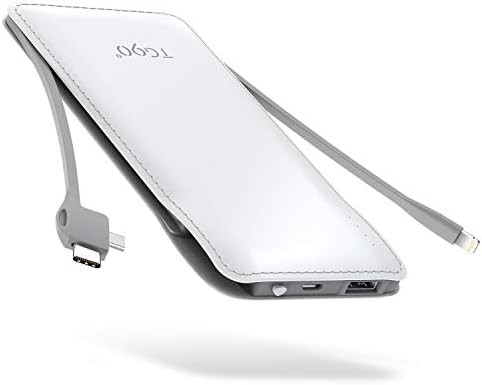 TG90 10000mah Power Bank External Battery Packs, Portable Charger with Built-in Cables for Cell P... | Amazon (US)
