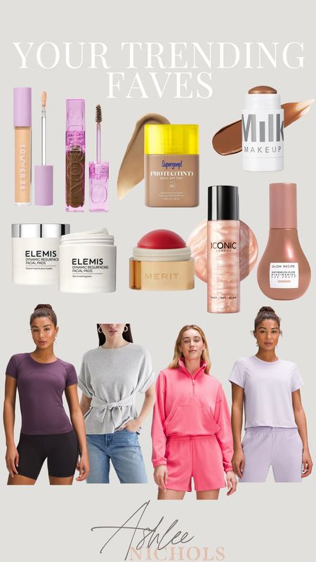 Your trending faves!! We are loving these beauty picks for the spring- and these lululemon tops!!

Lululemon, workout tops, beauty favorites, makeup favorites, spring style 

#LTKstyletip #LTKbeauty #LTKSeasonal