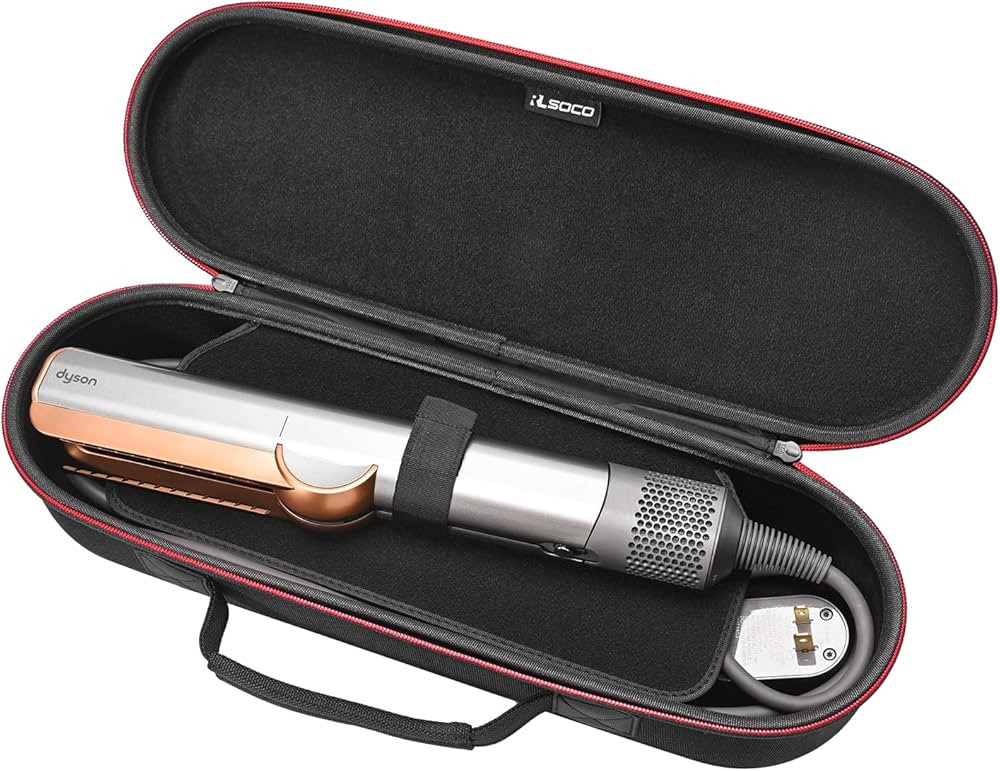RLSOCO Travel Case for Dyson Airstrait/Corrale Hair Straightener (Black) | Amazon (US)