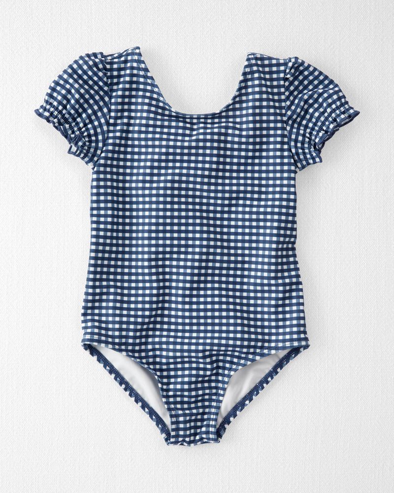 Recycled Gingham Swimsuit | Carter's