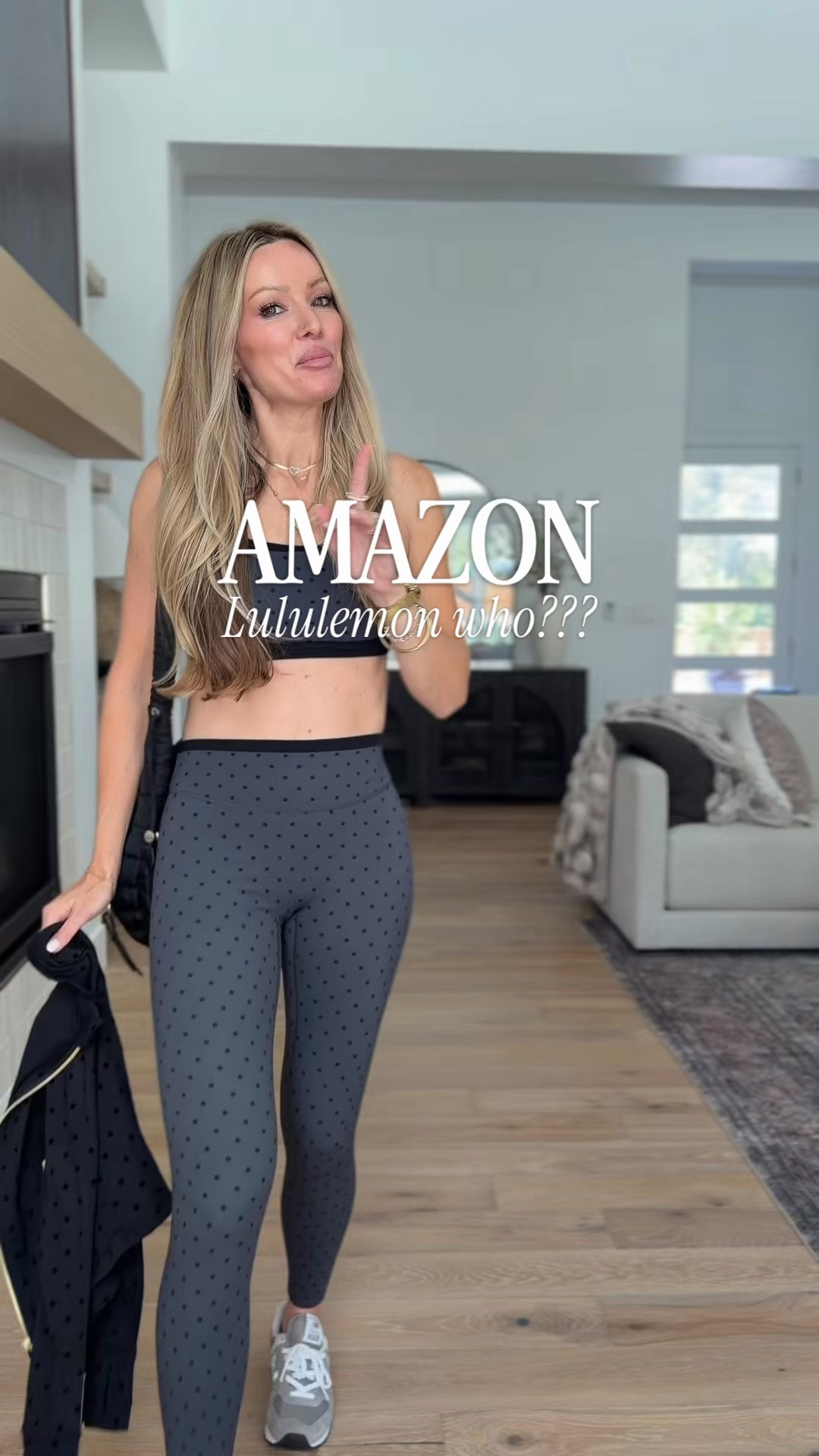 The Lululemon look — from Amazon 🤎 comment AMAZON and I'll send you the details

Polka dots are having a moment and this Amazon set is the cutest look for less I've found all fall. Matching sports bra and leggings, plus the lululemon style jacket with gold zips — buttery soft, stretchy, and the print? Obsessed. ✨

Send this to your friend who's always in activewear 🖤

Would you wear the dots?

#amazonfinds #amazonactivewear #lululemondupe #lookforless #polkadots #falloutfits