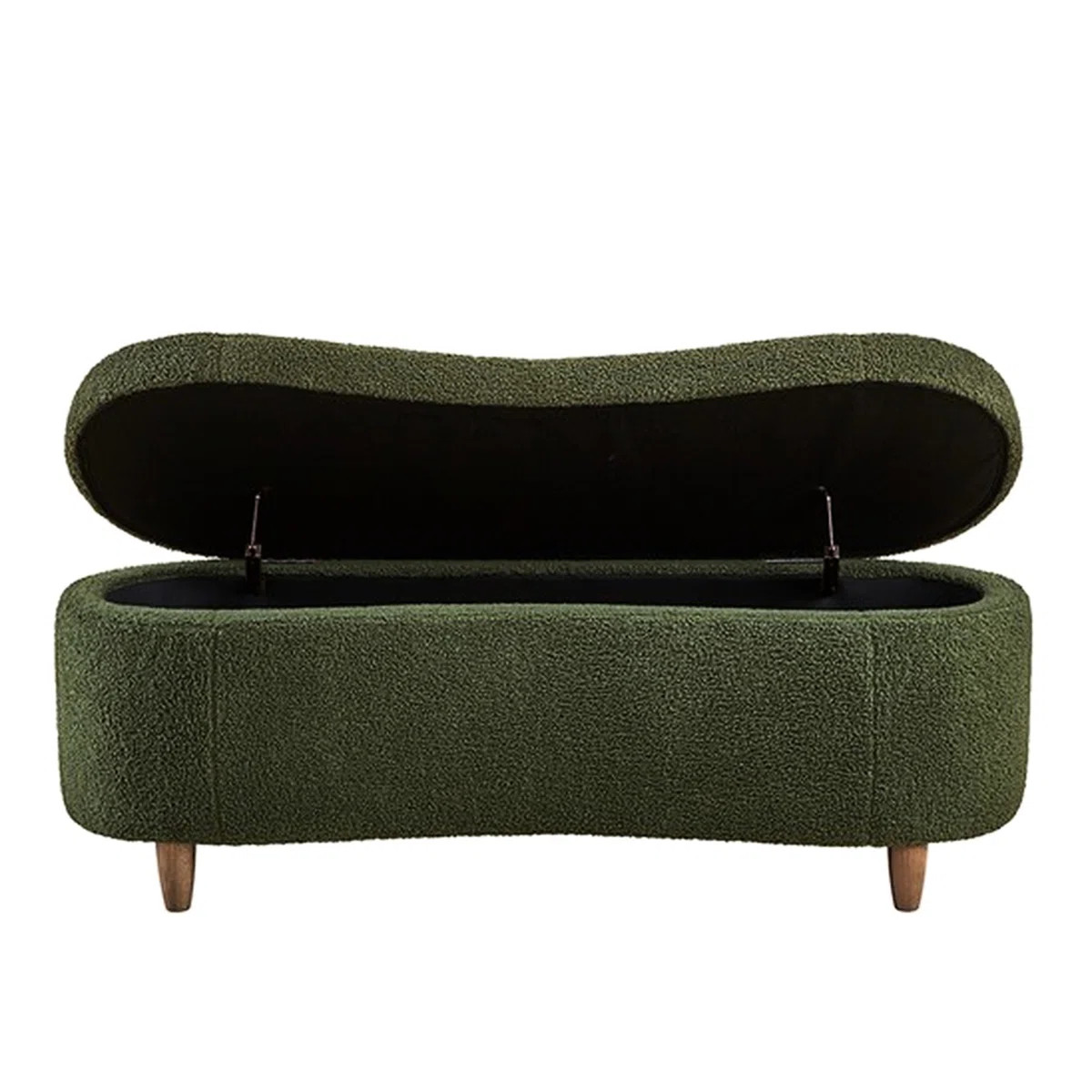 Storage Bench With Flip Top Design And Solid Wood Legs | Wayfair North America