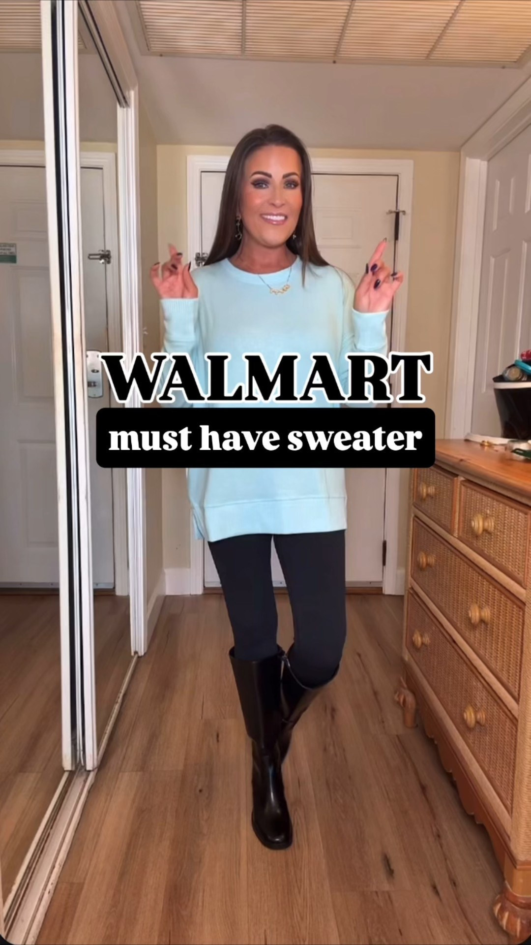 C0mment LTK to see other colors of this must have sweater! Incredibly soft and lightweight, you wear this alone, or wear under a vest. The length is perfect to style with leggings if you wish. 

#walmartfashion #walmartfinds #affordablefashion #walmartstyle #walmartfashionfinds #walmartshopping #walmartdeals #walmartfind #walmartshares #walmartexclusive #falloutfitinspo #fallfashion #ltkstyletip #ltkseasonal #ltkfindsunder50 fall outfit, fall style, fall fashion, winter outfit, winter style, winter fashion, Walmart finds, Walmart fashion, Walmart style, viral fashion, comfy outfit 

#LTKootd #LTKFindsUnder50 #LTKSeasonal
