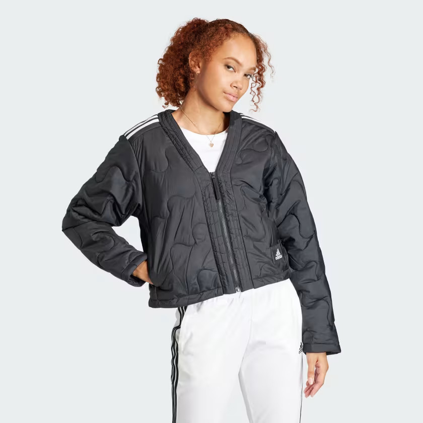 Nuganic Crop Light Insulation Jacket | adidas (US)