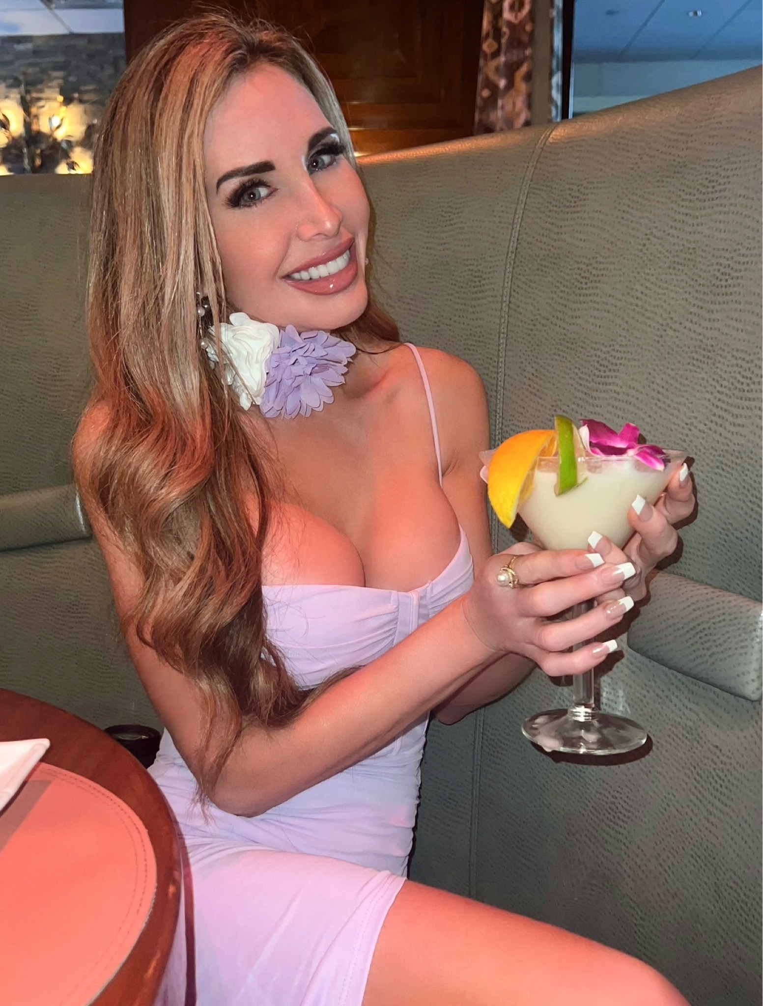 The greatest adventures happen after cocktails. ;)

Links to my lavender corset dress (now on sale - reg $42 now $19!) and accessories in bio. Swip 👉🏻for more pics of my entire oufit. 💜🤍

#lavender #lavenderdress #blogger #fashionblogger #trends #ootd #ootn #styleinspo #styleblogger #sheingals #shein #sheinofficial #amazonfashion #amazon #amazonfinds #cocktails #platformheels #choker #flowerchoker #trends #sale #fashion #corset #corsetdress #shopltk


#LTKunder50 #LTKshoecrush #LTKstyletip