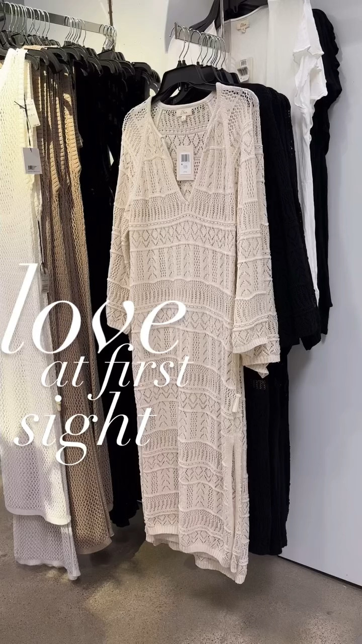 Love at first sight😍 One of my favorite coverups!

#LTKTravel #LTKootd #LTKSeasonal