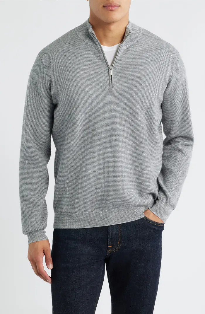 West Merino Wool Quarter Zip Sweater | Nordstrom