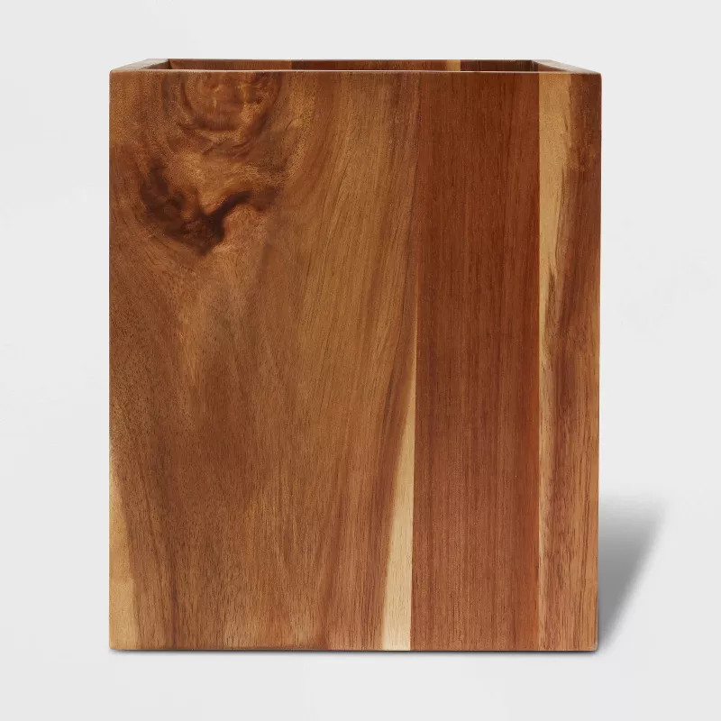 Wastebasket Medium Acacia Natural - Threshold™ | Target