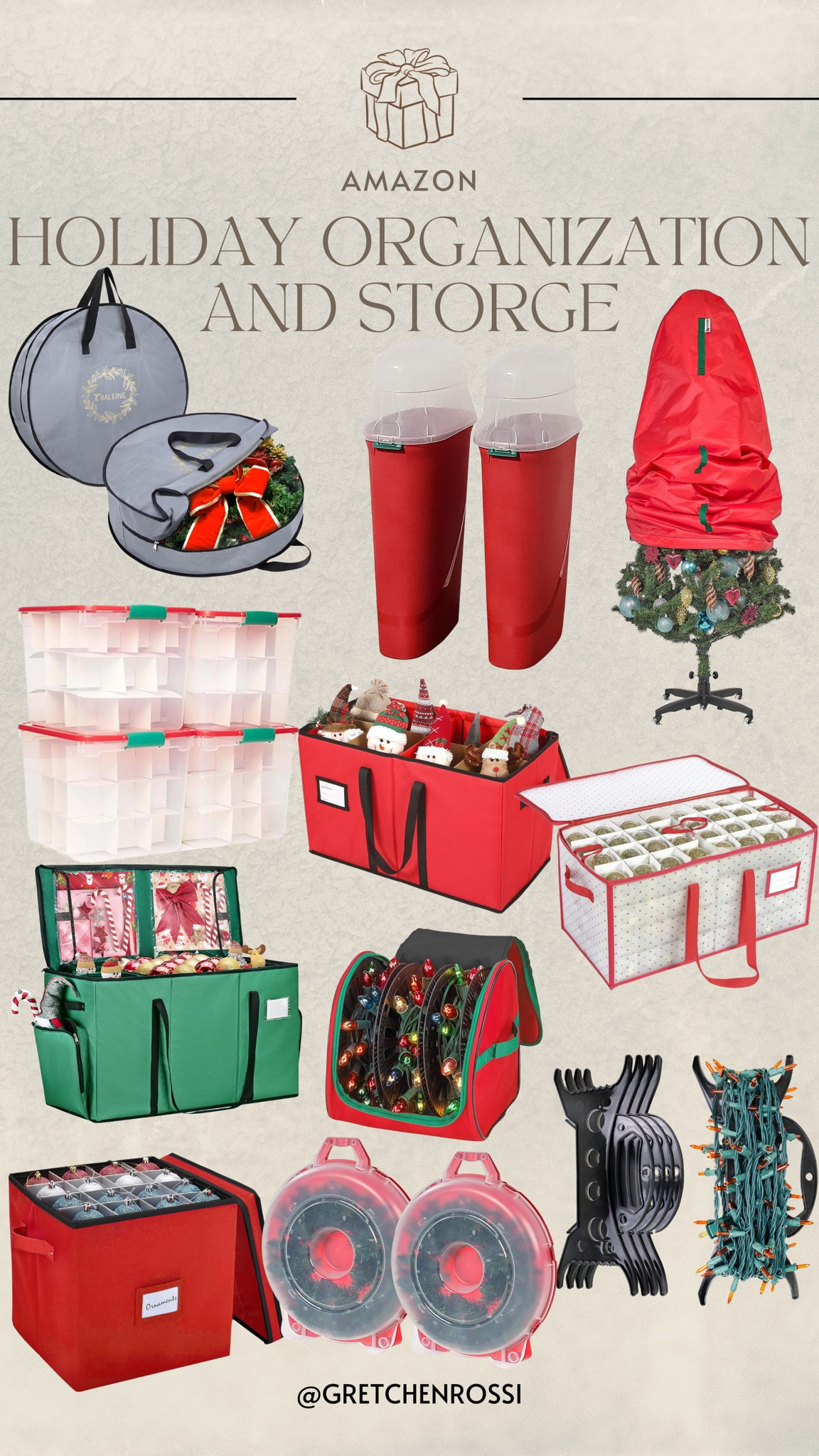 Amazon finds - organization and storage - holiday 

#LTKHoliday #LTKGiftGuide #LTKSeasonal