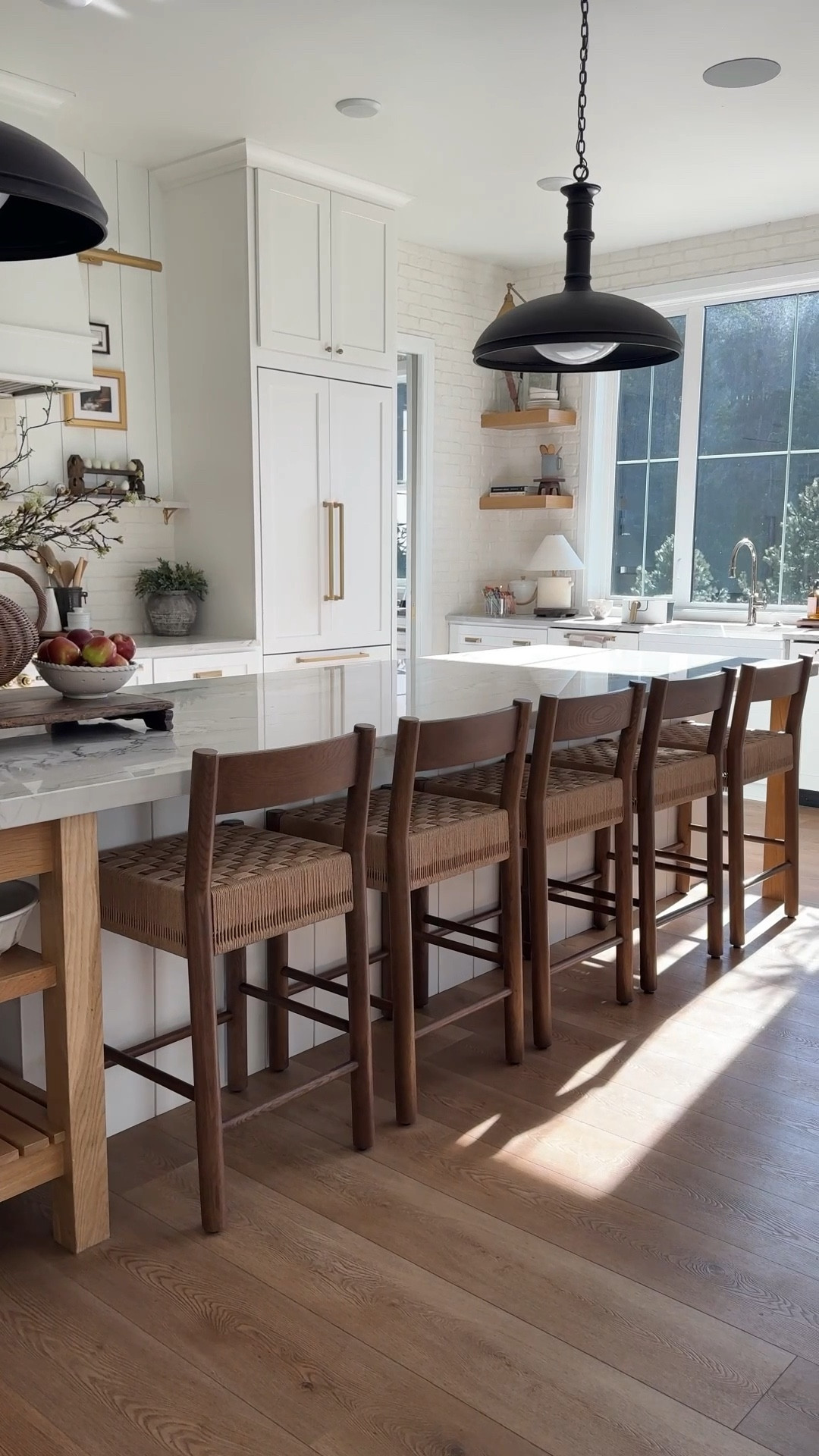 Introducing our new counter stools from @hatihome. Obsessed is an understatement! 

Kitchen, home decor, counter stools, bar stool, most loved, 2025 home trends 

#LTKStyleTip #LTKHome