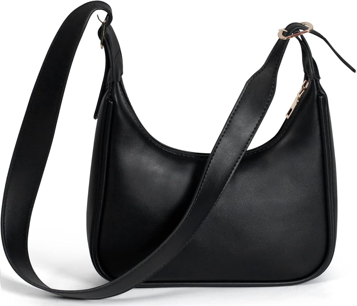 NIUEIMEE ZHOU Crossbody Bags for Women Vegan Leather Classic Clutch Tote Shoulder HandBag with Ad... | Amazon (US)