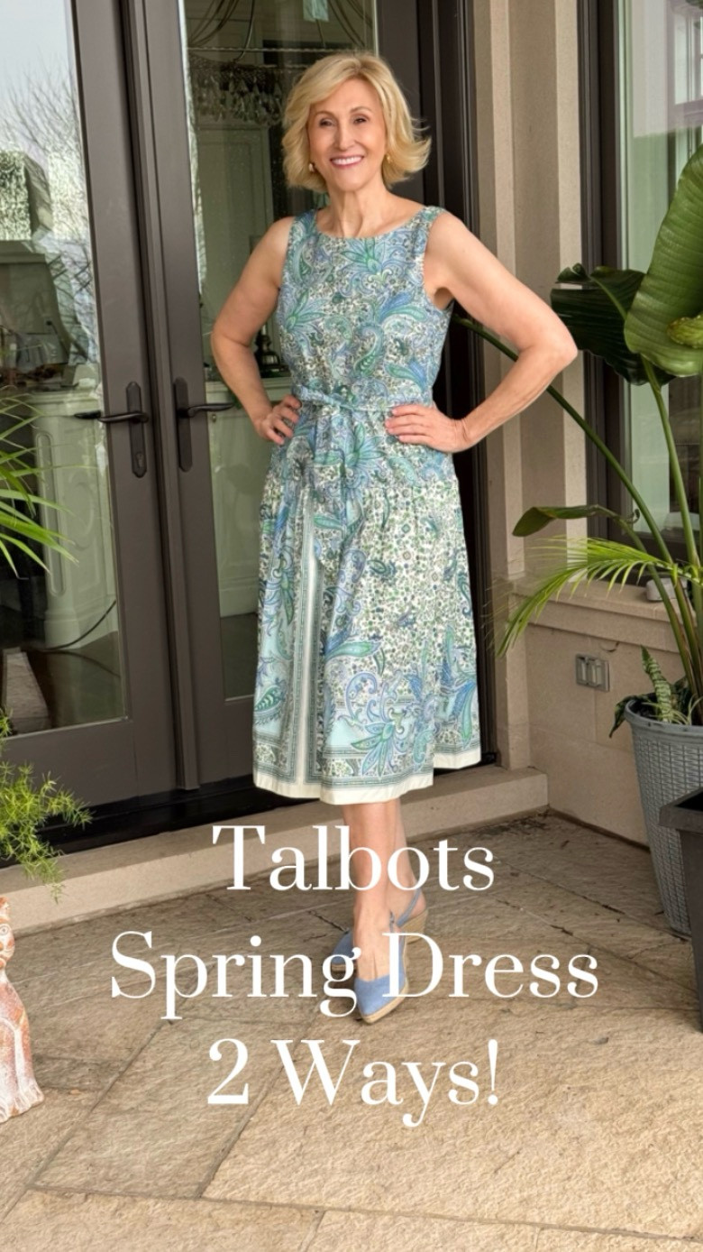 #talbotspartner I found the prettiest, most versatile dress that’s perfect for every spring occasion @talbotsofficial Style in Bloom Event.

I love this new figure-flattering silhouette and how simple it is to style 2 different ways. 

Classic &Ladylike or Modern & Casual – ONE dress, TWO fabulous outfits!

Talbots chic layering pieces and colorful accessories make styling a cinch. Add a short-sleeve denim jacket or colorful shrug. Slip on gold flats or denim espadrilles, and finish with an elegant summer clutch that doubles as a crossbody bag.

Mother’s Day, wedding and baby showers, graduation, birthday parties, travel – this dress is a feminine, elegant head turner no matter where you plan to wear it! 

Best part…Right Now- GET 40% OFF 1 regular item + 30% OFF the remainder of your purchase!

Visit my LTK to shop these looks from @Talbotsoffical April Style in Bloom Sale.

#TalbotsPartner @talbotsofficial
#springfashion #springoutfits #fashionover40 #fashionover50

#LTKSaleAlert #LTKSeasonal #LTKOver40