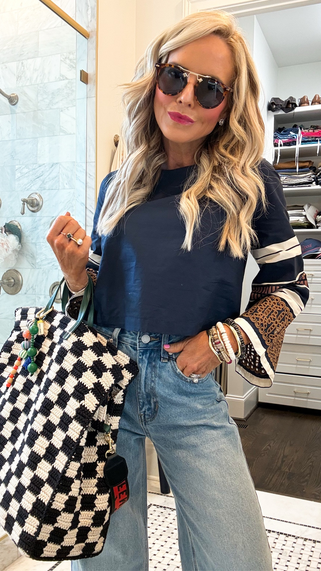 the perfect Friday vibe!! wearing XXS in top and size 24 in denim • 

#LTKOver40 #LTKootd #LTKgrwm