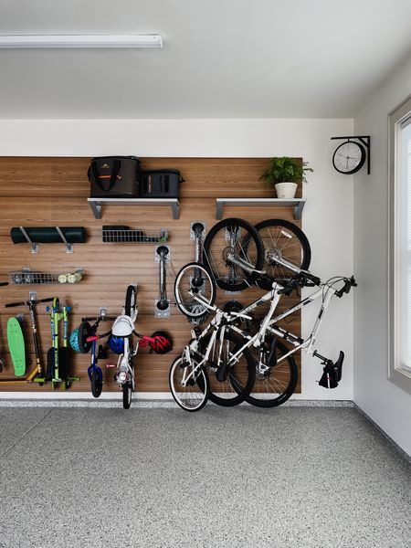 Our garage storage and slat wall is part of the wayday sale with Wayfair! Compatible bike mounts, accessories and more! 

#LTKfamily #LTKhome #LTKsalealert