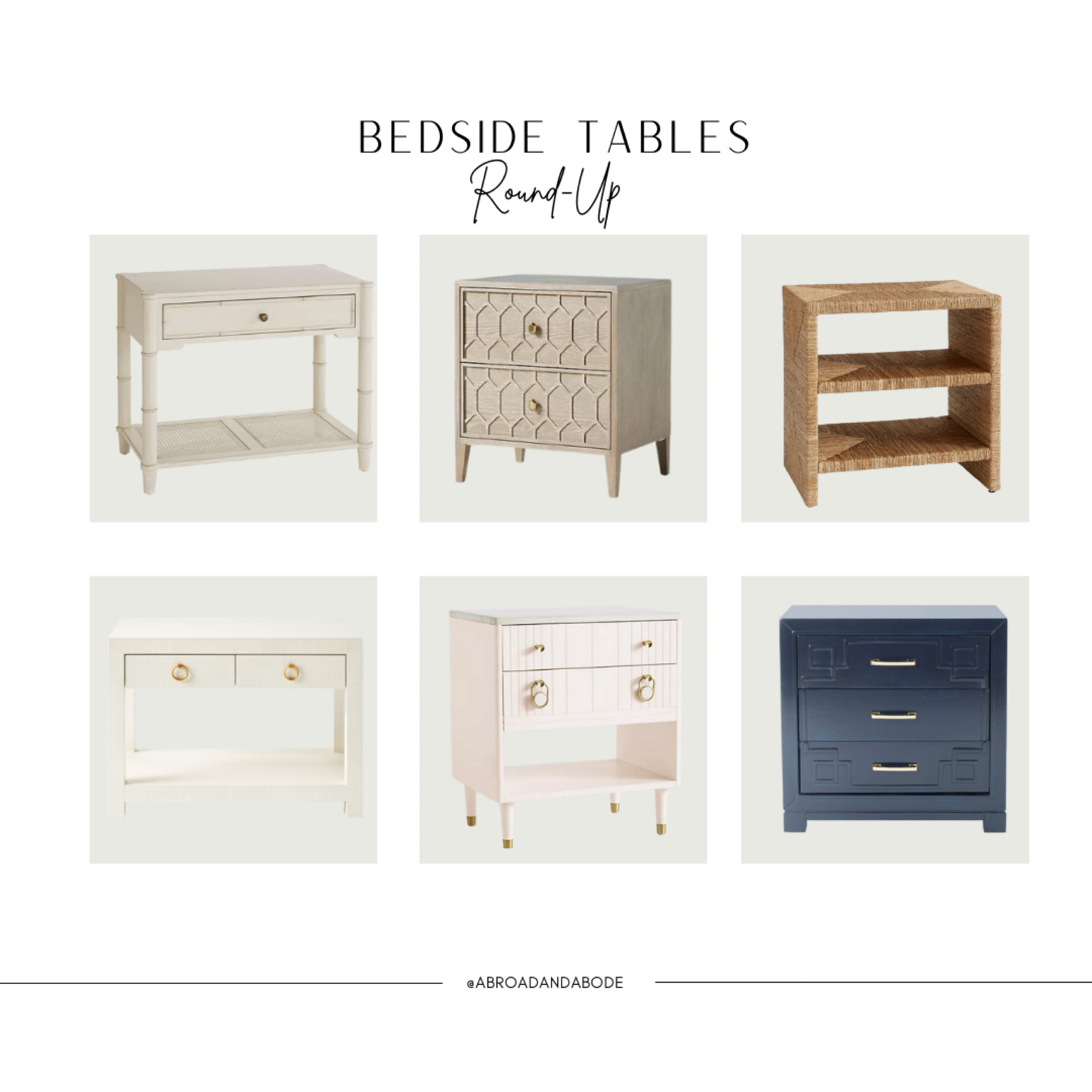 Bedside Tables for every budget and style!

Bedside tables, nightstands, bedroom design, bedroom decor, modern home decor, interior designer, coastal style

#LTKunder50 #LTKunder100 #LTKhome