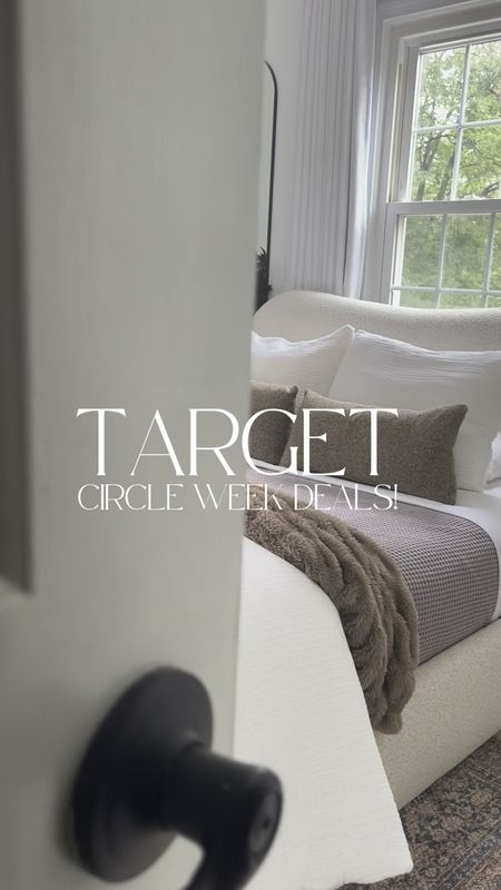 Circle week deals in my home! Select bedding is 30% off at Target right now!!

#LTKsalealert #LTKxTarget #LTKhome