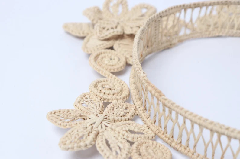 Iraca Head Piece Ref : Alice - Etsy | Etsy (US)