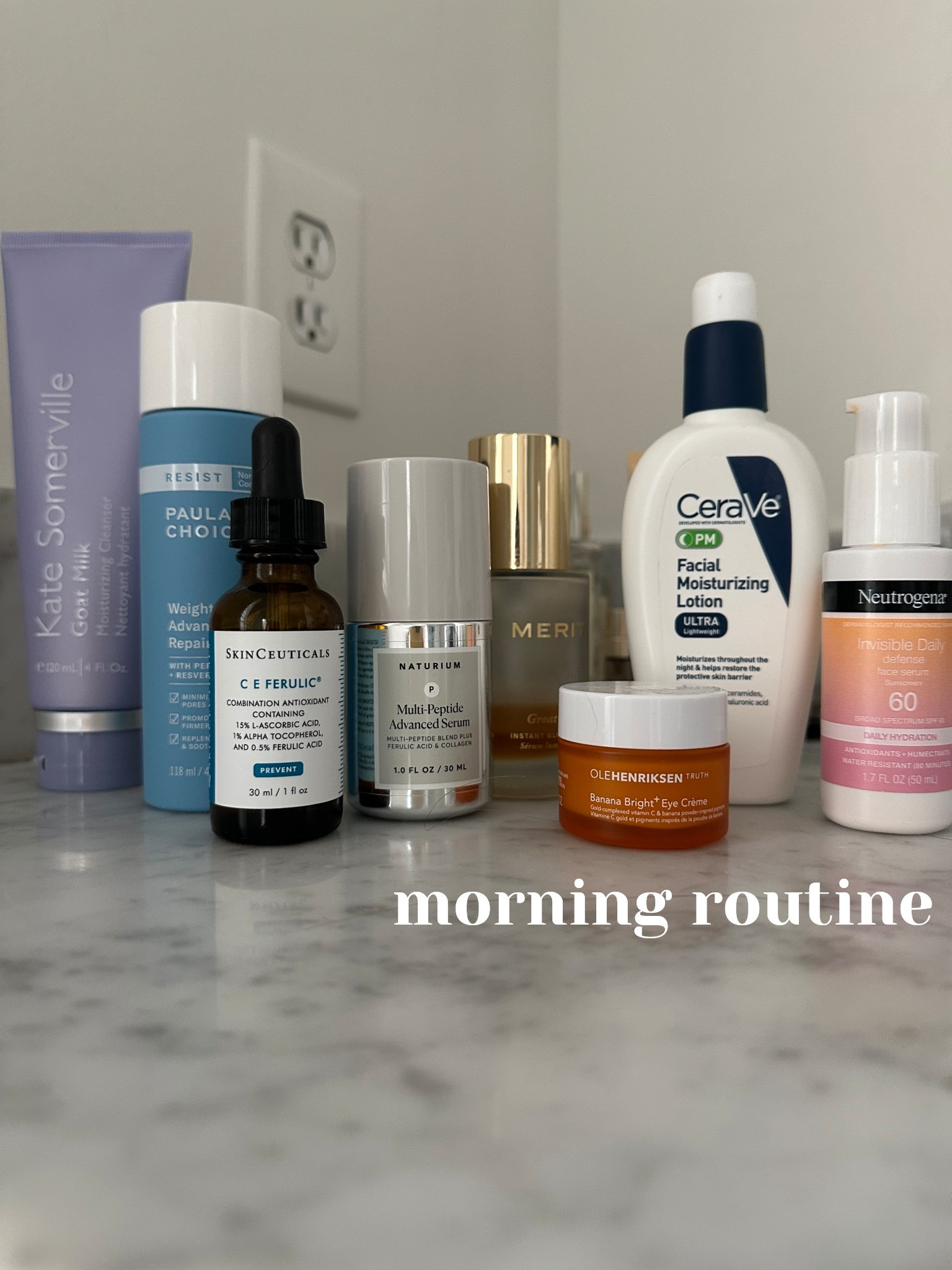 Really trying to nail down some skincare favorites, but quite honestly most of the above I’ve been using for years. I rotate new vitamin c and serums…these are the currents. And that merit serum I don’t use everyday..the naturium I do right now. I tend to use this toner or the Paula’s Choice advanced replenishing, which is milky.  Most of my everyday is pretty affordable with the occasional splurge (my vitamin c 🤪 which I got on sale!). 

Skincare, skincare favorites, skincare after 40, mature skin, morning skincare routine 

#LTKmorningroutine #LTKdayinmylife #LTKselfcare