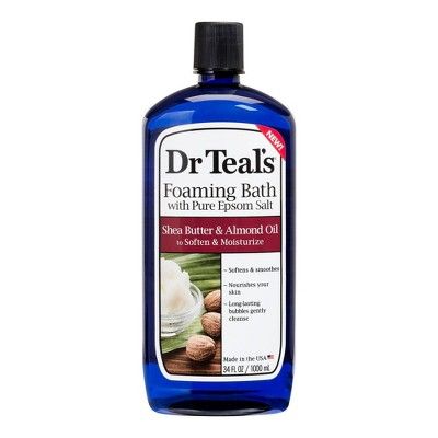 Dr Teal's Shea Butter & Almond Oil Foaming Bath - 34 fl oz | Target