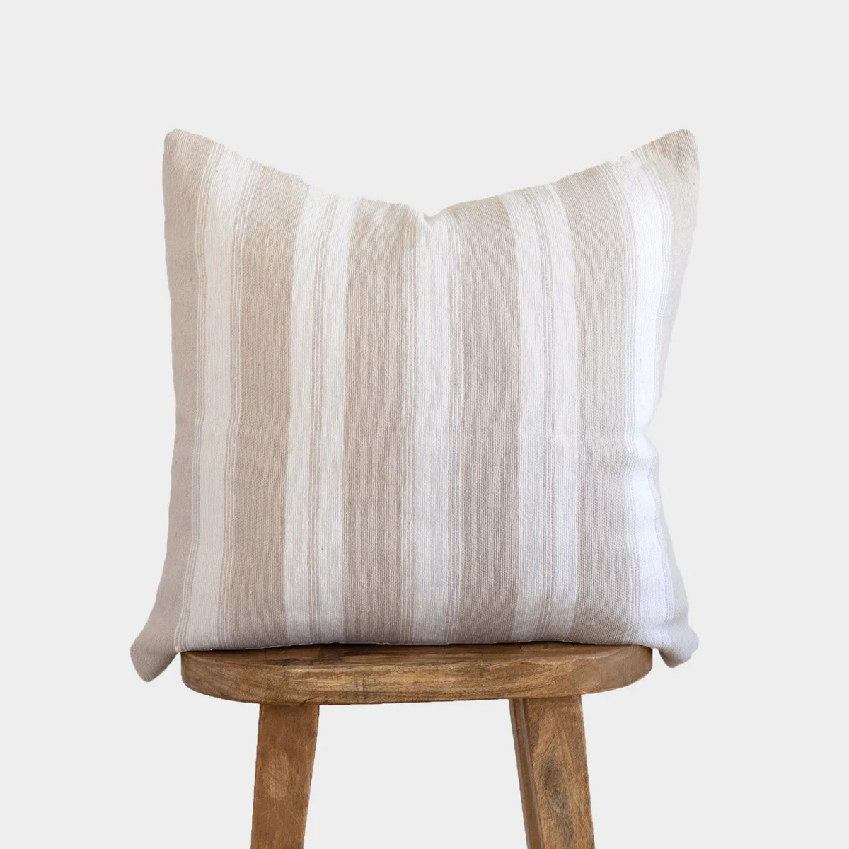Elton in Tan - 22" Moroccan Pillow Cover | Woven Nook