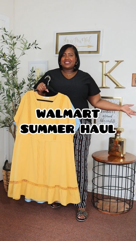 Walmart plus size Summer haul. 

#LTKFindsUnder50 #LTKPlusSize #LTKSeasonal