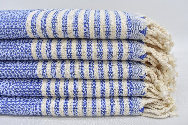 Turkish Hand Towel, Organic Cotton Towel, 45x20, Sax Blue Hand Towel, Kitchen Towel, Small Towel,... | Etsy (CAD)