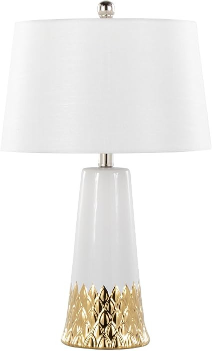 LumiSource Penelope 22" Ceramic Table Lamp, Desk Lamp, Bedside Lamps for Night Stands, Nightstand... | Amazon (US)
