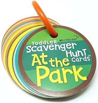 MOLLYBEE KIDS Outdoor Toddler Scavenger Hunt Cards at The Park, Gifts for Ages 2+ | Amazon (US)