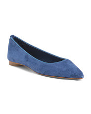Made In Italy Suede Margherita Flats | Women's Shoes | Marshalls | Marshalls