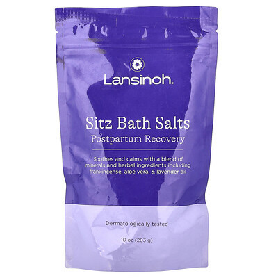 Lansinoh, Sitz Bath Salts, Pospartum Recovery, 10 oz (283 g) | iHerb