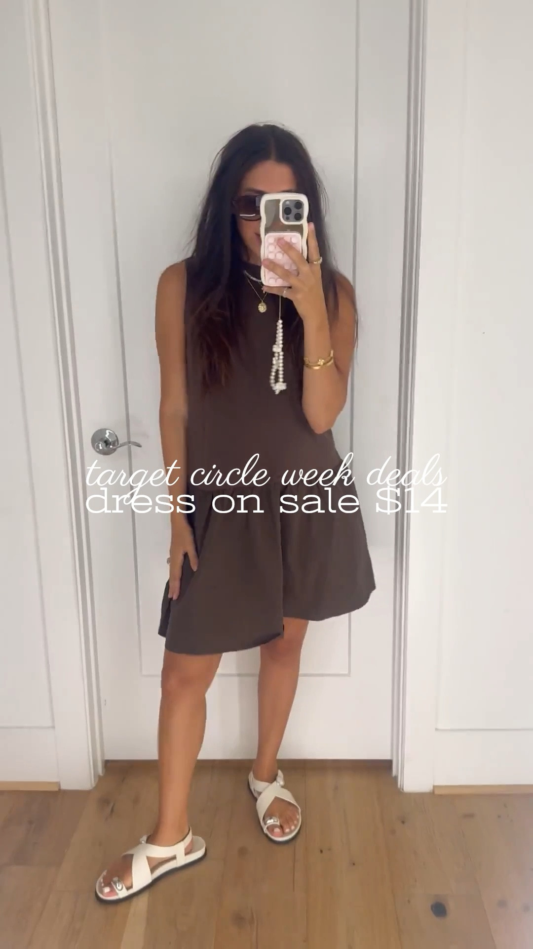 Dress: small

Should’ve sized down for length but still a really cute dress & only $14 right now!

target sale, target circle week deals, target circle week sale, dress on sale, under $15, drop waist dress, neutral dress, Nashville, Dede Raad, dress up buttercupp

#LTKSaleAlert #LTKStyleTip #LTKFindsUnder50