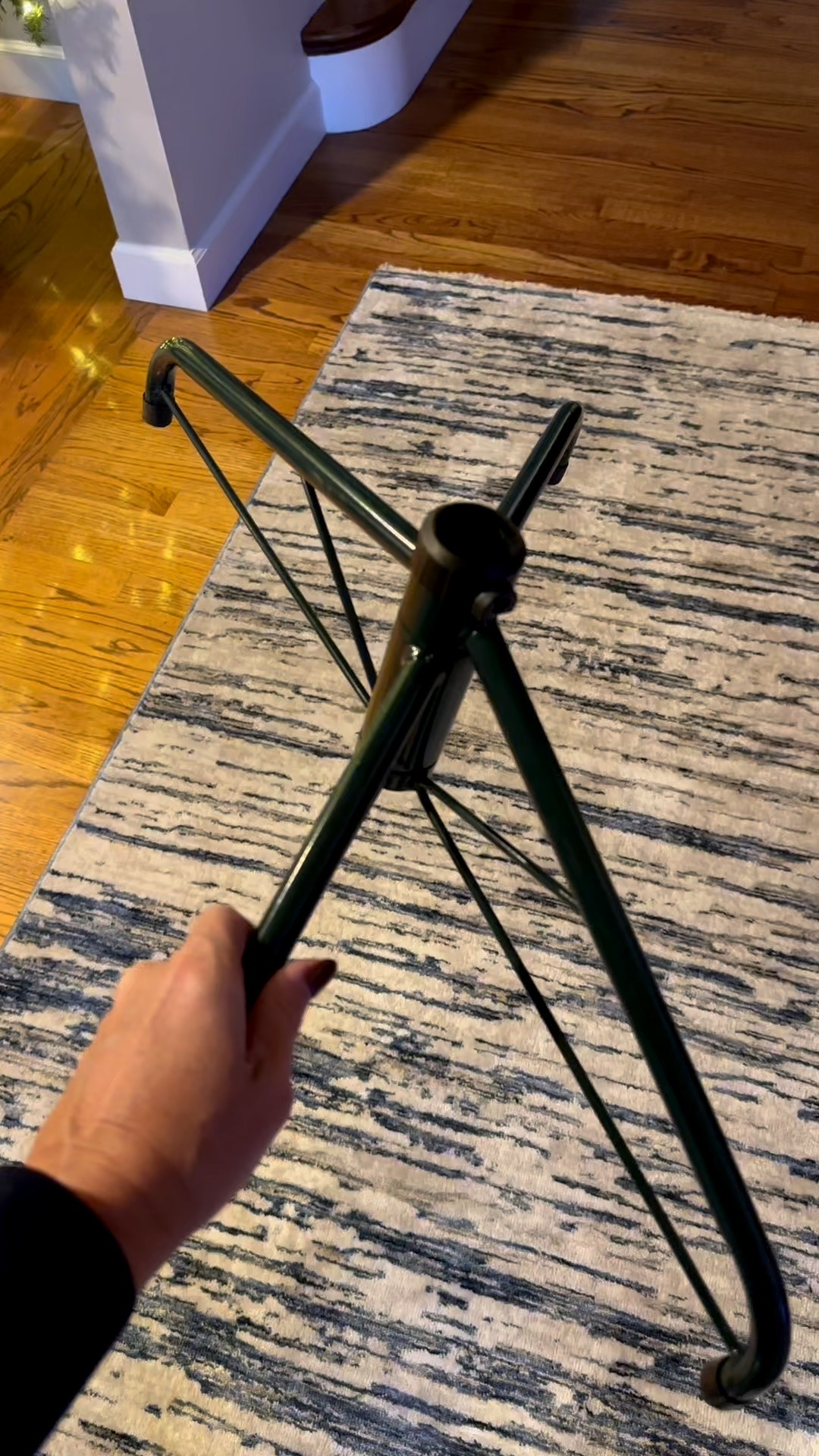 Large pot for tree. I used my umbrella stand to hold tree up 



#LTKHome #LTKHoliday #LTKFindsUnder50