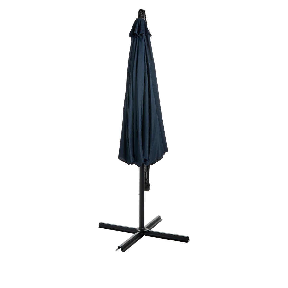 Belmont Garden 9' Cantilever Umbrella with Base | HSN