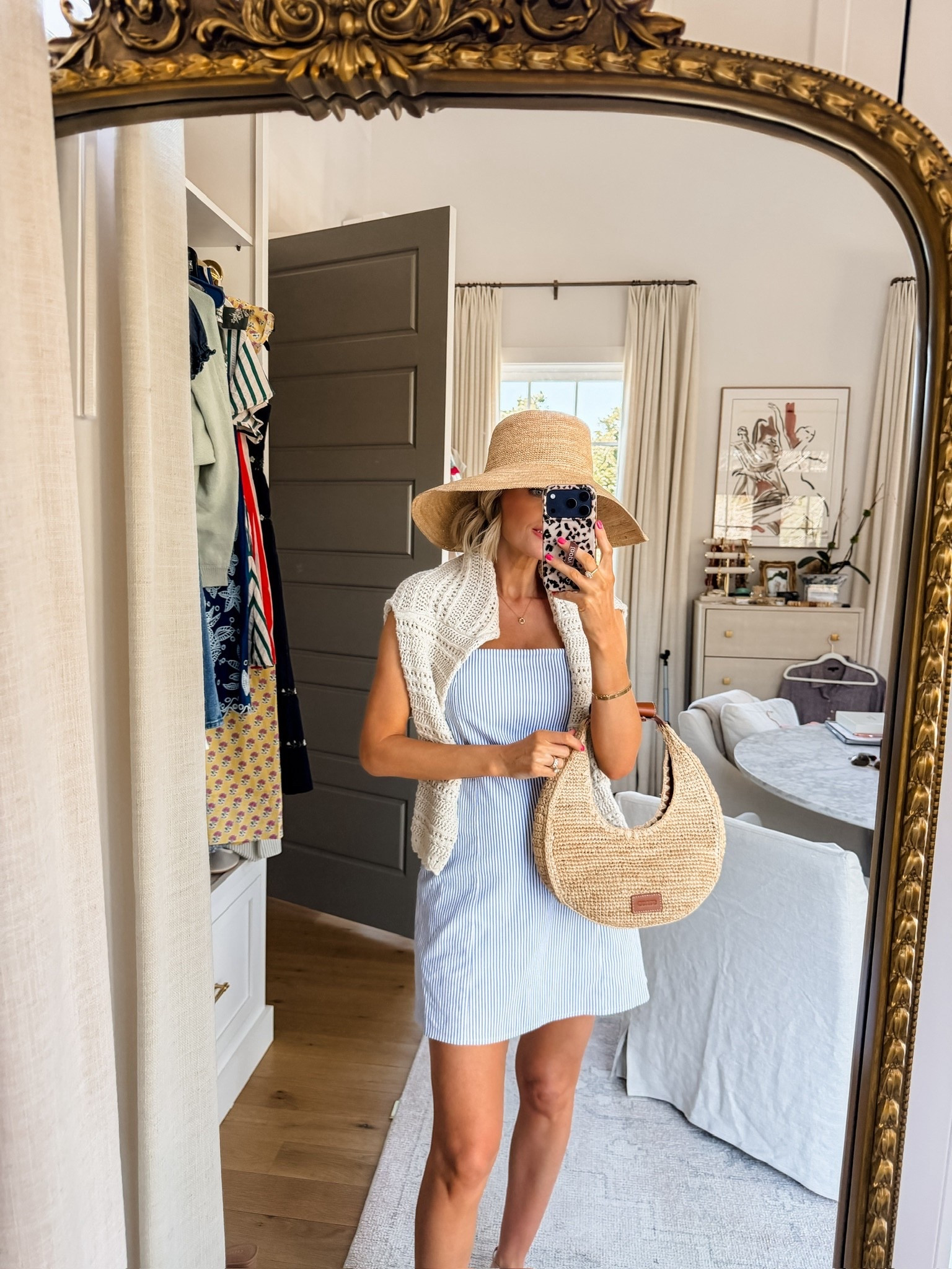 This dress has built in padding & shorts! It also comes in several other colors/prints! Wearing S. 

Loverly Grey, under $100, Abercrombie, blue and white striped dress, spring dress, spring fashion, spring outfit ideas

#LTKootd #LTKSeasonal