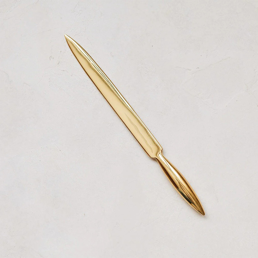 Brass Letter Opener | Roan Iris