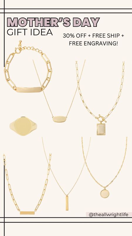 My favorite jewelry brand is having a great sale for Mother’s Day! Choose from these necklace, bracelet, or ring options at 30% off and they’ll engrave and ship for free!


Mother’s Day gift ideas
Mother’s Day gift guide

#LTKGiftGuide #LTKfindsunder50 #LTKfamily