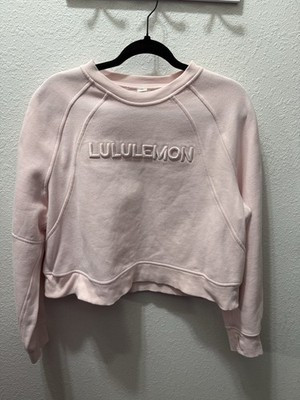 Lululemon Strawberry Milkshake Crew Sweatshirt M/L | eBay US