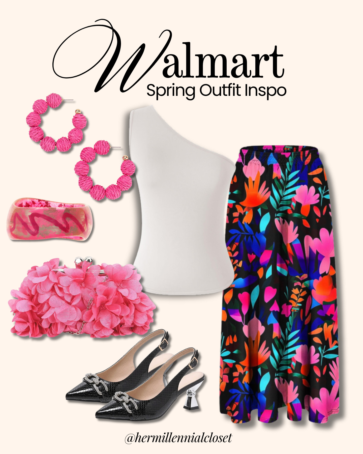 Walmart Spring Outfit 🌺

Bold, playful, and full of color, shop the look sis ✨ 

 #LTKFestival #LTKootd #LTKSeasonal