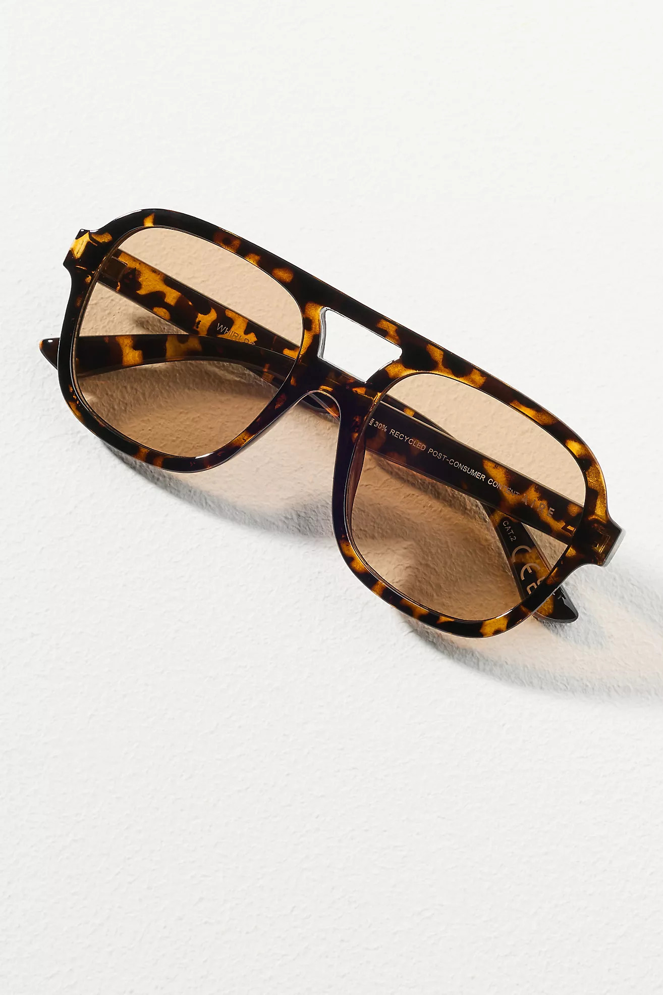 AIRE Whirlpool Aviator Sunglasses | Anthropologie (US)