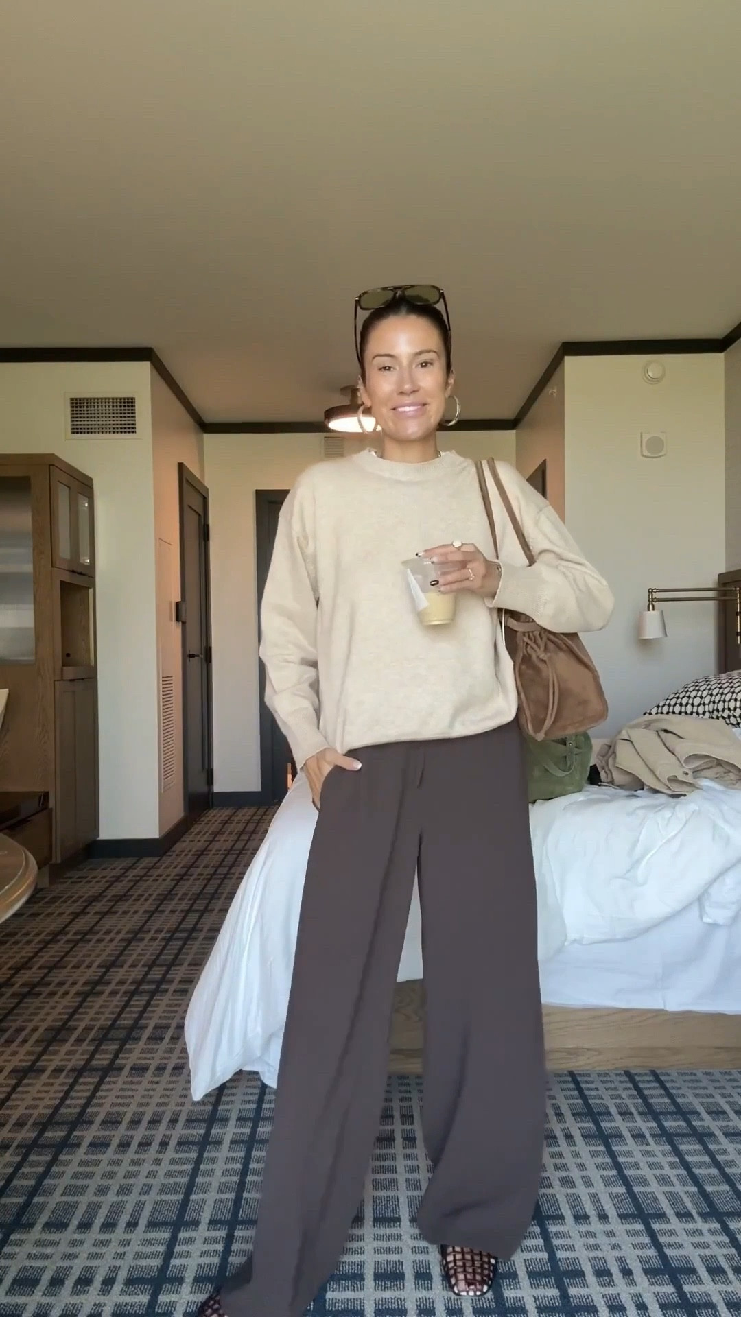 My favorite wrinkle free pants from @aritzia - perfect for travel! 

Airport outfit, travel outfit, aritzia pants, Amazon fashion 

#LTKWorkwear #LTKTravel #LTKootd