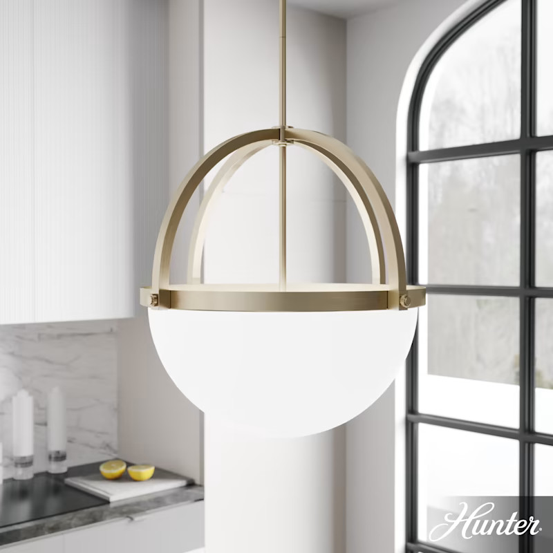 Wedgefield 4 Light Pendant - 19237 | Hunter Fan Company
