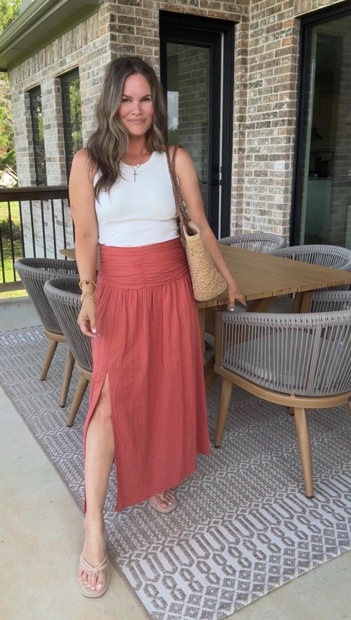 This skirt has been one of my favorites this summer. So comfortable and the color is so good 🙌🏼

#LTKootd #LTKmomlife #LTKdayinmylife